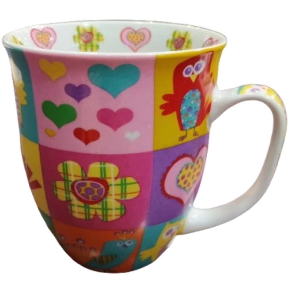 OWLS by Creative Tops Ltd Ceramic Colorful Mug